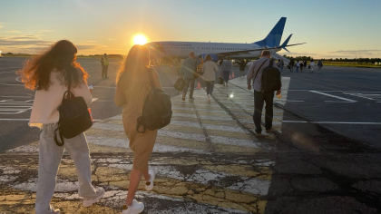 Летнее расписание полетов вводится в кировском аэропорту Победилово с 29 марта